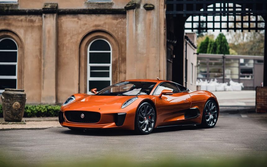 The Gorgeous Jaguar C-X75 supercar from the Bond movie is now ready for the road