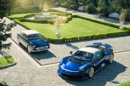 Pininfarina Battista Cinquantacinque Pays Homage to an Iconic Classic Car