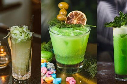 3 Green Cocktail Recipes for St Patrick’s Day