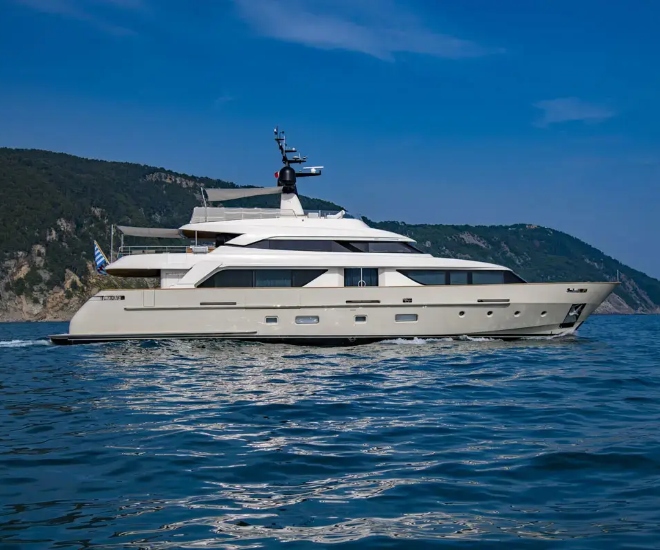 Explore the Mediterranean with Simpson Yacht Charter This Summer on a Sanlorenzo Yacht