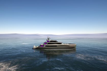 59 Meter Superyacht Concept aStøne is a Riot of Colors