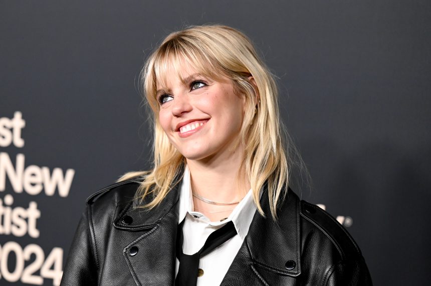 Renee Rapp at the Spotify Best New Artist Party held at Paramount Studios on February 1, 2024 in Los Angeles, California. (Photo by Gilbert Flores/Billboard via Getty Images)