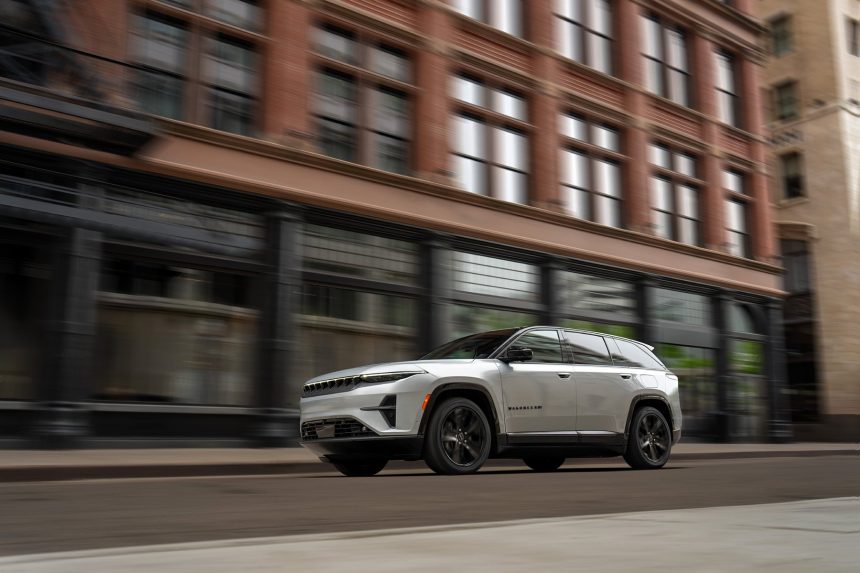 The 2024 Jeep Wagoneer S, a Sleek All-Electric SUV with a Rugged Personality