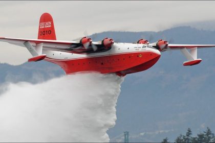 The World’s Largest Flying Boat, a 77-Year Old Water Bomber is up for Sale