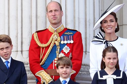 Prince George, Prince William, Princess Kate, Prince Louis and Princess Charlotte