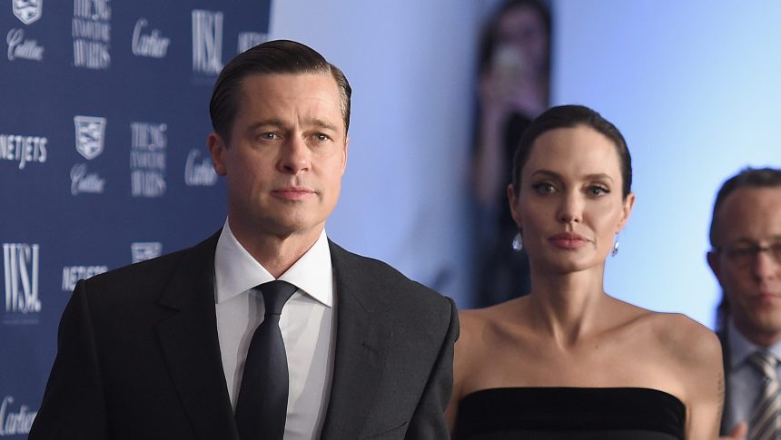 Brad Pitt and Angelina Jolie Pitt attend the WSJ. Magazine 2015 Innovator Awards