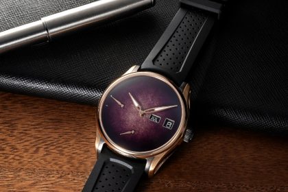 H. Moser & Cie Unveils Pioneer Perpetual Calendar Concept MD Purple Enamel Sincere Platinum Jubilee Edition in Celebration of Sincere Fine Watches’ 70th Anniversary