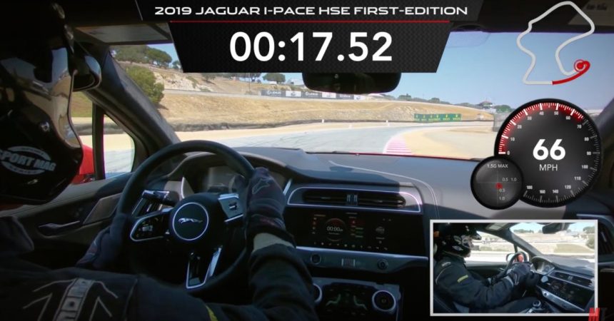 Jaguar I-Pace claims new production EV record lap time at Laguna Seca – ‘sort of’ beating Tesla vehicles