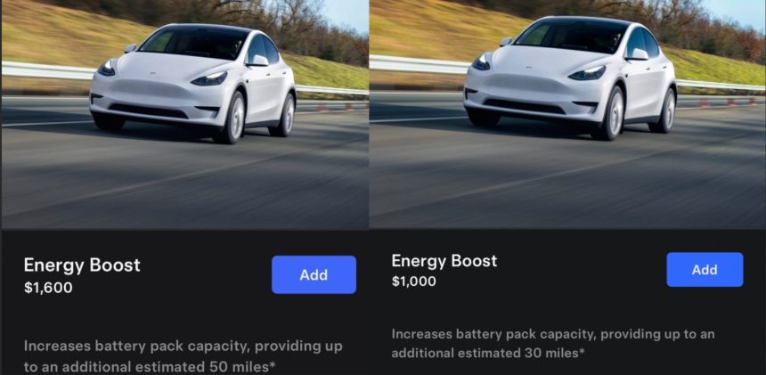 Tesla starts selling software range unlocks for recent Model Y RWD