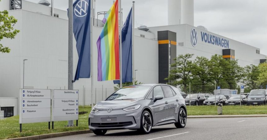 Volkswagen is pausing EV production at its German plant again due to a lack of e-motors