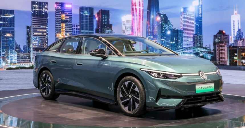 Volkswagen opens ID.7 Vizzion electric sedan pre-orders in China starting at $33K