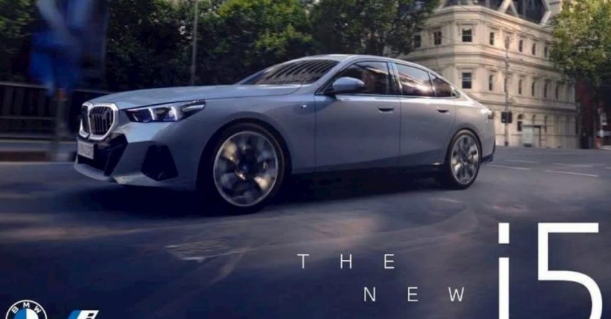 BMW i5 image leaked ahead of its official debut