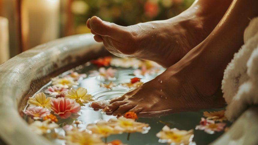 6 DIY foot soaks for beautiful and softer feet