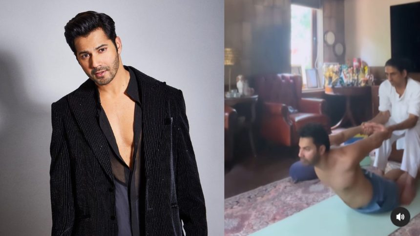 Varun Dhawan swears by yoga for stiff shoulders! 5 yoga asanas you must try