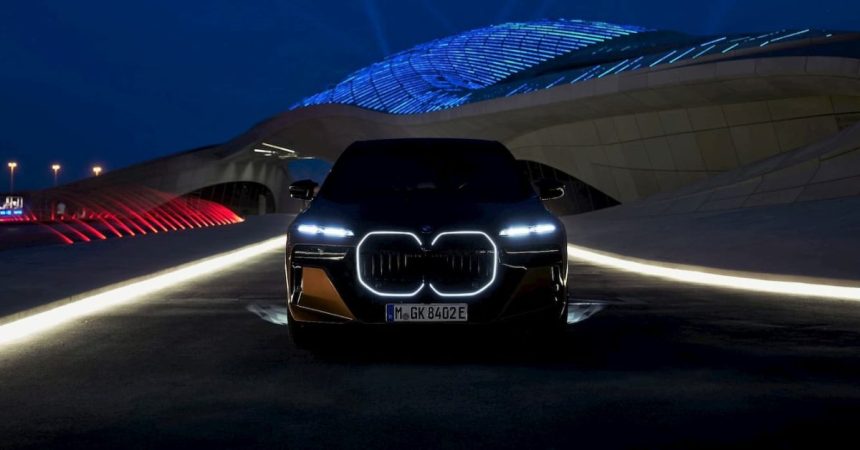 BMW unveils its fastest, most powerful electric vehicle yet in the i7 M70 sedan