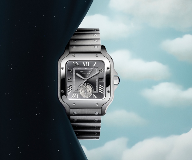 Cartier’s Santos de Cartier Dual Time: The First Multi-Time Zone Marvel