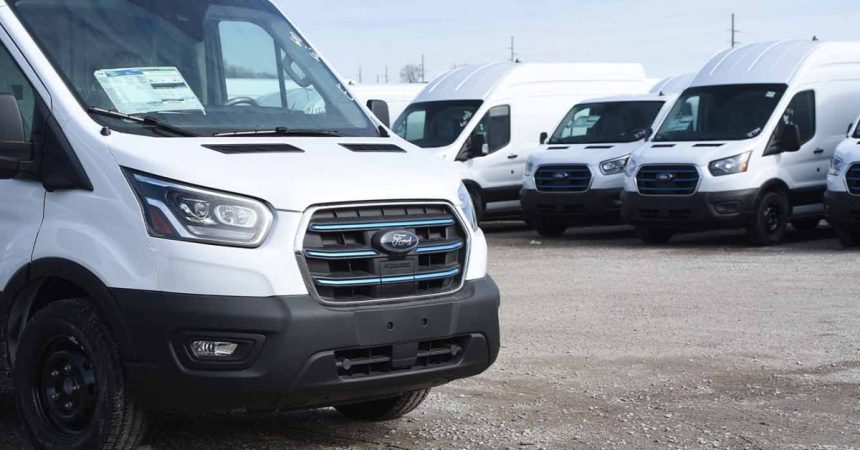 2024 Ford E-Transit has bigger battery, faster charging, slightly higher price