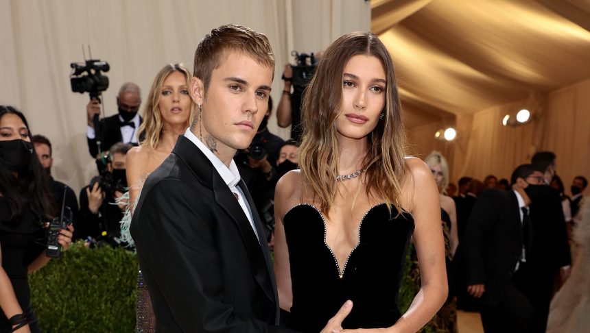 Justin Bieber and Hailey Bieber