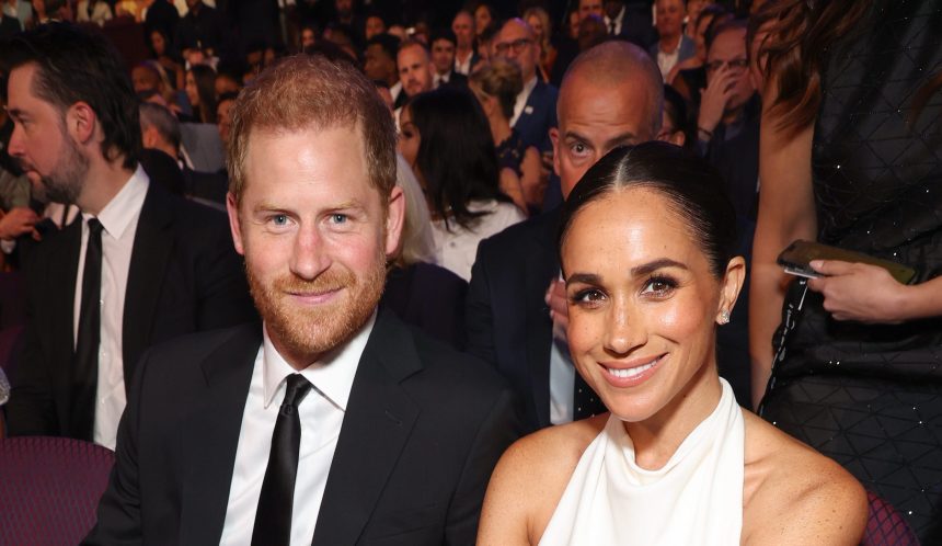 Prince Harry, Duke of Sussex and Meghan, Duchess of Sussex attend the 2024 ESPY Awards