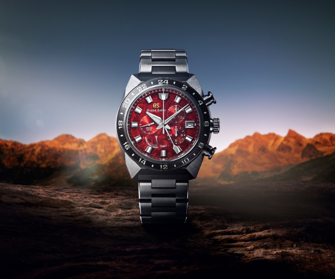 Red Dawn: Grand Seiko’s New Spring Drive Chronograph GMT is Inspired By Nature