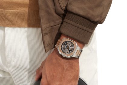 Bell & Ross BR 05 Chrono Grey & Gold Showcases Bimetallic Elegance