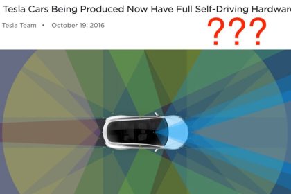 Tesla deletes its blog post stating all cars have self-driving hardware