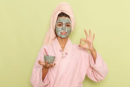 This clay mask is the most natural way to get a non-greasy skin!