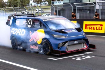 Watch this 1400 hp Ford electric van shatter Bathurst track records