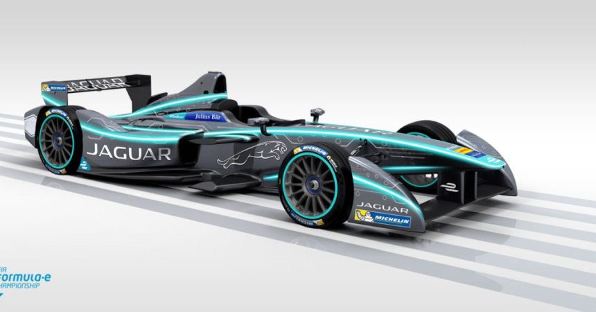 Jaguar announces it will join the Formula E and unveils its all-electric race car