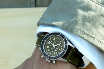 Blancpain Unveils New Limited Edition Camouflage-Green Air Command