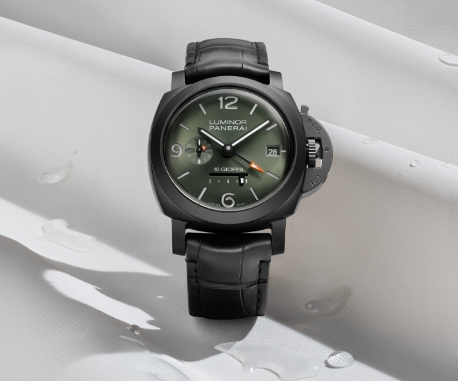 Panerai’s Luminor Dieci Giorni GMT Ceramica PAM01483 Epitomises Long Range Timing