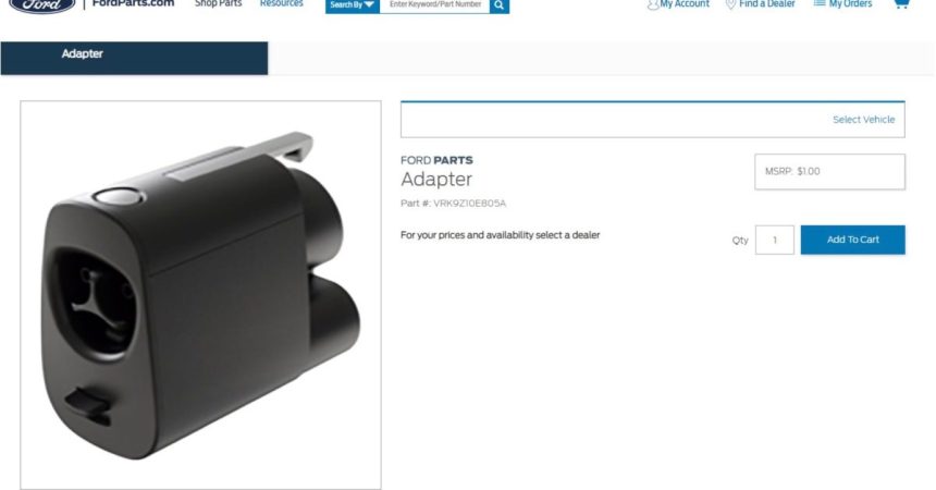 Ford leaks J3400 to CCS adapter for Tesla Superchargers