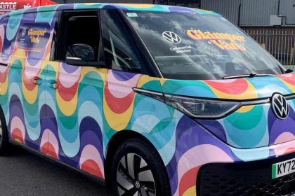 Volkswagen’s funky ‘Glamper Van’ is an electric minibus designed for festivals