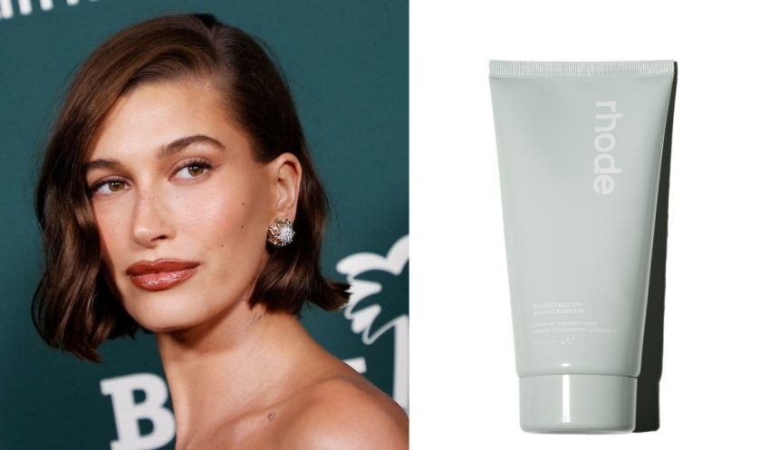 We Tried Hailey Bieber’s New Rhode Barrier Butter Moisturizer Launch—and Whoa