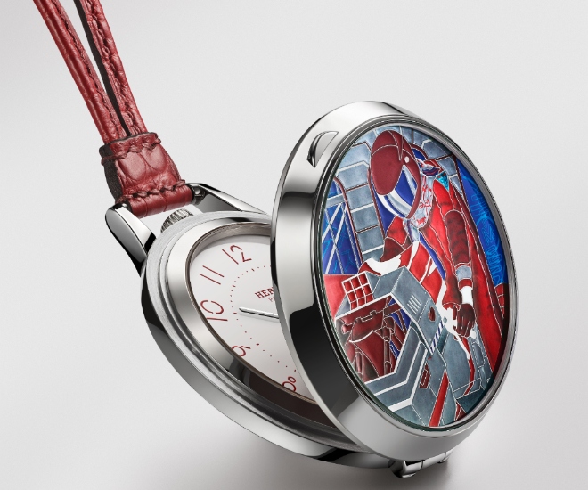 Art Meets Precision: The Slim d’Hermès Pocket Mysterious Rider