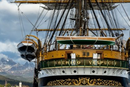 A Floating Icon: Amerigo Vespucci Docks in Singapore