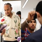 Lewis Hamilton Goes Off-Track with Dior Men