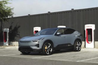 Polestar EVs are now able to use the Tesla Supercharger network