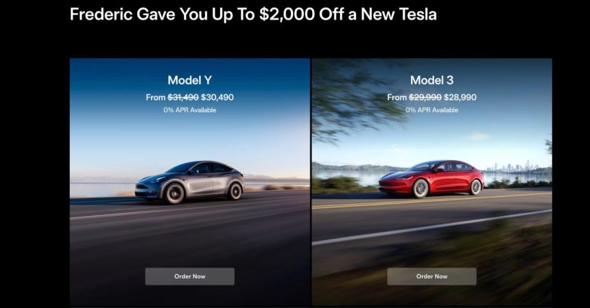 Tesla boosts referral reward to $2,000 discounts on new EVs, even Cybertruck