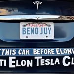 Anti-Elon bumper sticker business give insights into Tesla owners turning against him