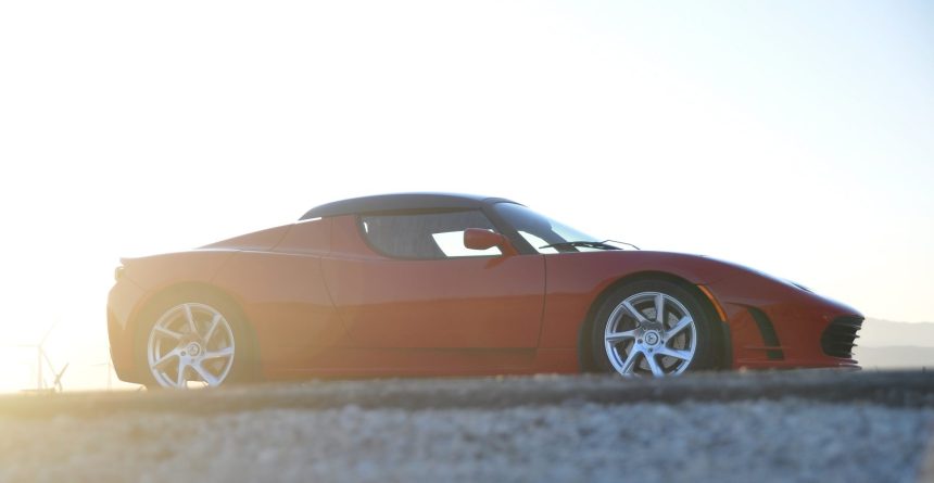 This battery pack makes Tesla Roadster 400 lbs lighter, but it ain’t cheap